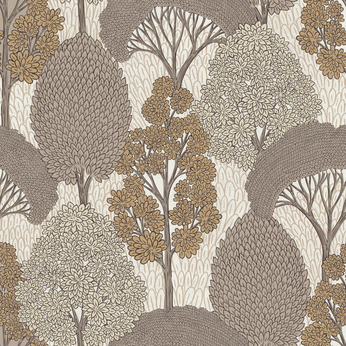 Bring the warmth of the forest indoors with our Tall Trees wallpaper, a nature-inspired woodland design featuring hand-drawn tree silhouettes.