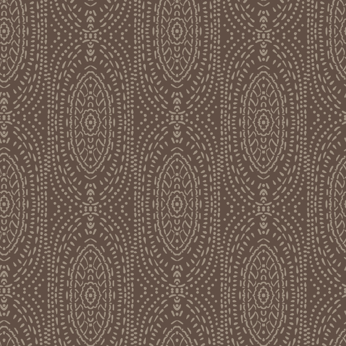 Elevate your walls with the subtle elegance of our Dotted Tapestry wallpaper, a refined bohemian-inspired design featuring delicate dotted medallions.