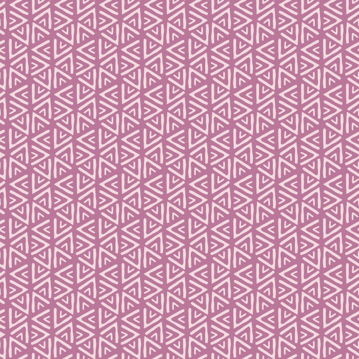 Elevate your space with the timeless sophistication of Rustic Angles wallpaper, featuring a small-scale geometric triangle pattern in a warm, natural beige colorway.