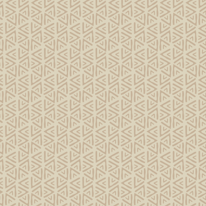 Elevate your space with the timeless sophistication of Rustic Angles wallpaper, featuring a small-scale geometric triangle pattern in a warm, natural beige colorway.