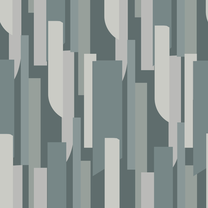 Refresh your interiors with the sleek, contemporary look of Sand Stone wallpaper, featuring a layered abstract geometric pattern in soothing beige, taupe, and light gray tones.