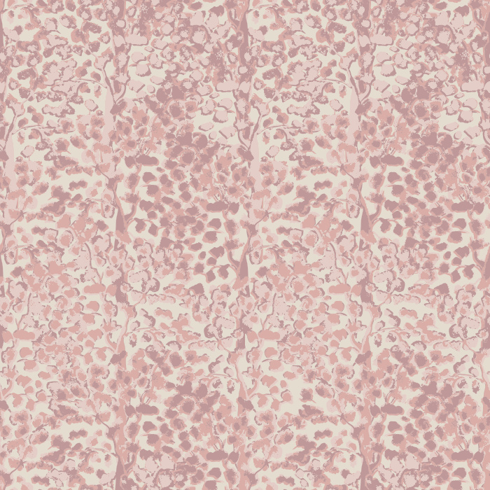 Transform your space with the whimsical beauty of Woodland Charm wallpaper, featuring an intricate woodland floral pattern in warm taupe, tan, and cream tones.