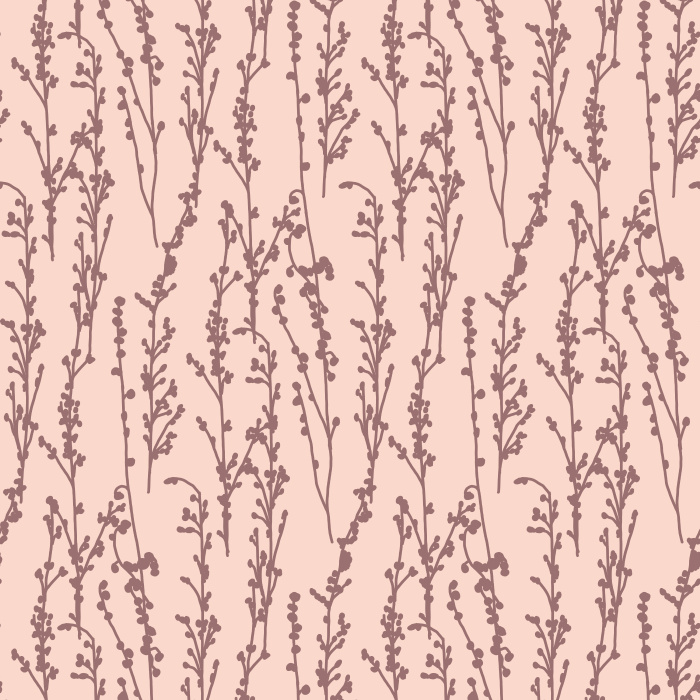 Bring the beauty of the outdoors in with Natural Sprigs wallpaper, featuring elegant hand-drawn botanical sprigs in black on a deep, forest green background.