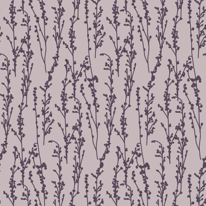 Bring the beauty of the outdoors in with Natural Sprigs wallpaper, featuring elegant hand-drawn botanical sprigs in black on a deep, forest green background.