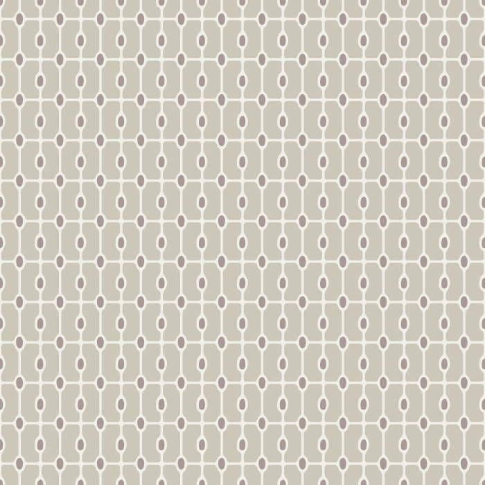 Add a touch of timeless sophistication to your interiors with Gridded Deco wallpaper, featuring a classic art deco-inspired geometric grid in muted gold on a rich navy blue background.