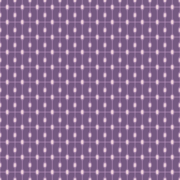 Add a touch of timeless sophistication to your interiors with Gridded Deco wallpaper, featuring a classic art deco-inspired geometric grid in muted gold on a rich navy blue background.