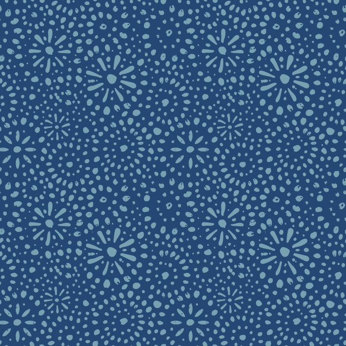 Energize your space with Stardusted Boho wallpaper, featuring a playful dotted starburst pattern in warm tan on a rich, earthy red background.