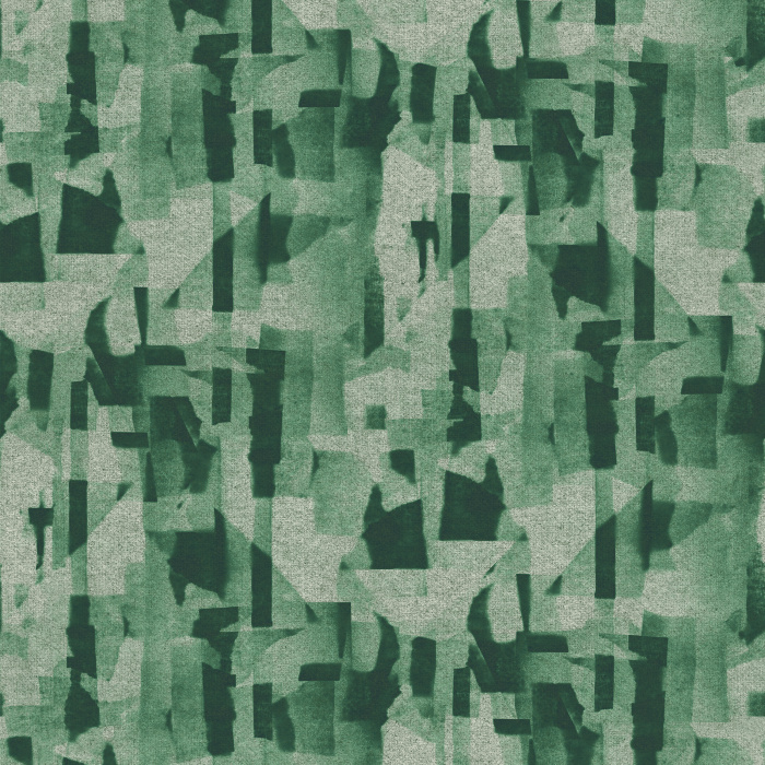 Introduce modern artistry to your home with Texture Collage wallpaper, featuring an abstract watercolor collage of overlapping geometric shapes in taupe, beige, and soft gray.