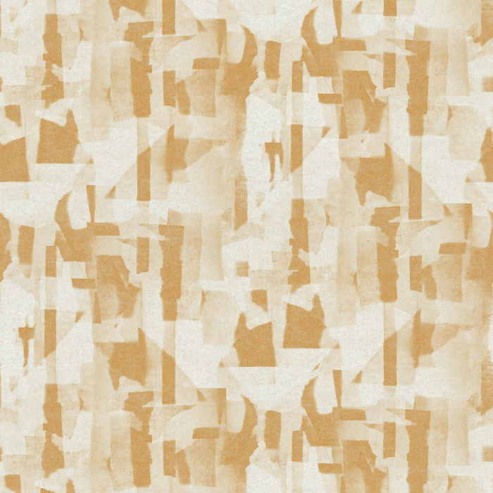 Introduce modern artistry to your home with Texture Collage wallpaper, featuring an abstract watercolor collage of overlapping geometric shapes in taupe, beige, and soft gray.