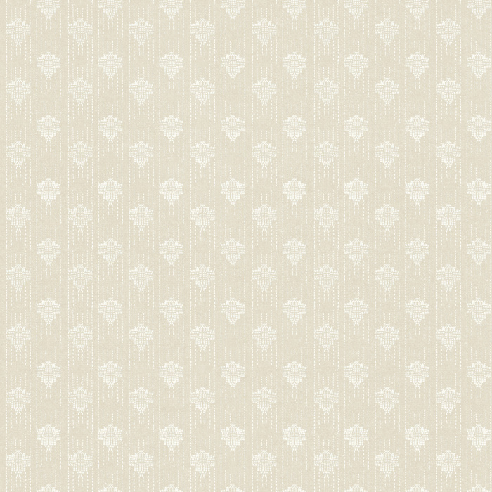 Bring a touch of subtle bohemian charm to your space with Boho Weave wallpaper, featuring a small-scale ikat-inspired motif in soft beige on a warm blush mauve background.