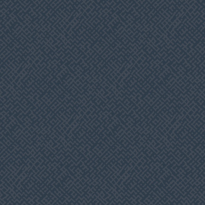 Add modern texture to your walls with Liquid Lines wallpaper, featuring an abstract maze-like linear pattern in soft navy on a taupe-gray background.