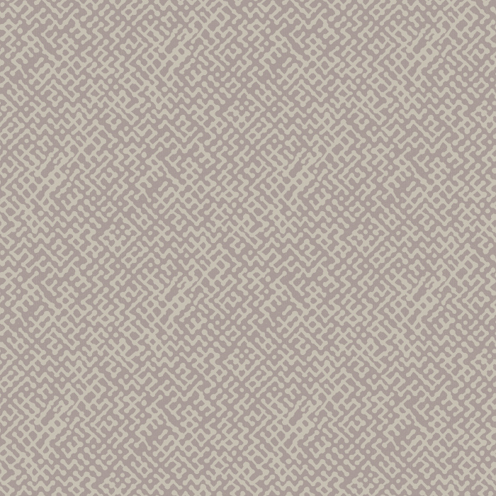 Add modern texture to your walls with Liquid Lines wallpaper, featuring an abstract maze-like linear pattern in soft navy on a taupe-gray background.