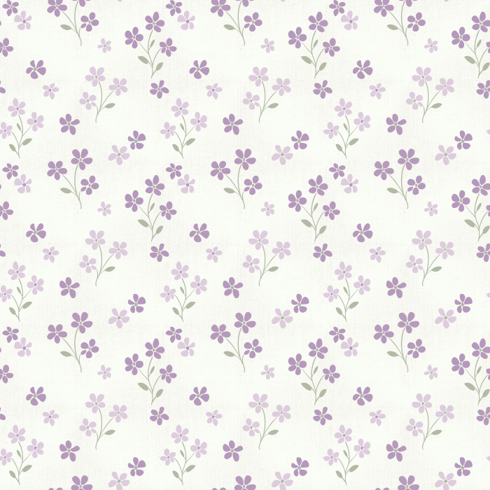 Add a sweet touch of whimsy to your space with Petal Parade wallpaper, featuring charming hand-drawn floral sprigs in soft blush pink and golden yellow on a warm cream background.