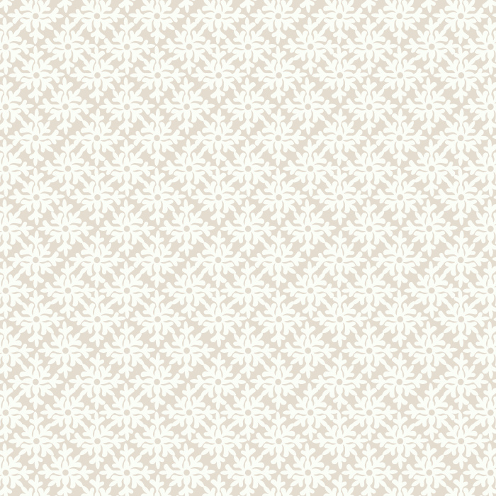 Underwater Tile wallpaper features a rich navy blue background with intricate cream botanical tile motifs, creating a striking blend of classic and coastal style.