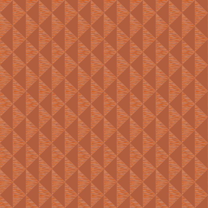 Earthy Shapes wallpaper features a modern geometric diamond pattern in taupe and warm beige tones, creating a sophisticated and versatile backdrop for any space.