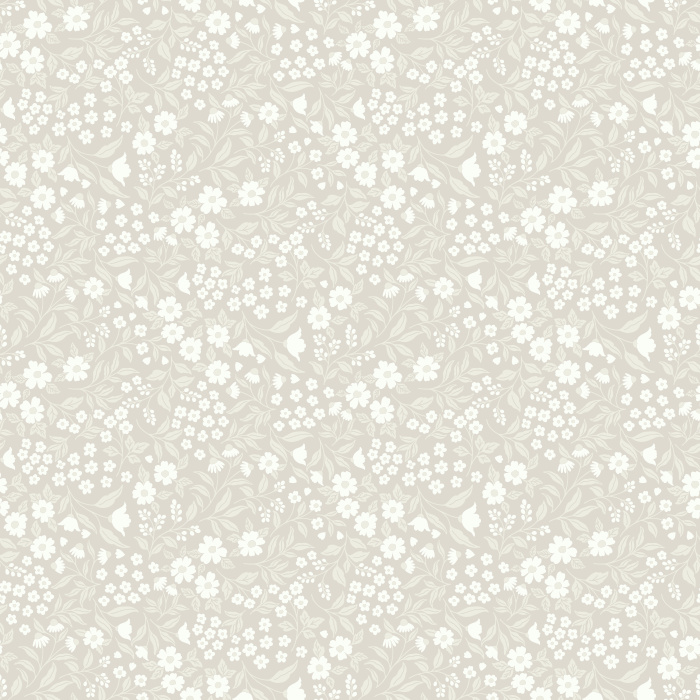 Summer Gardenia wallpaper features a lush, vintage-inspired botanical print with white gardenias and leafy green vines on a rich emerald background.