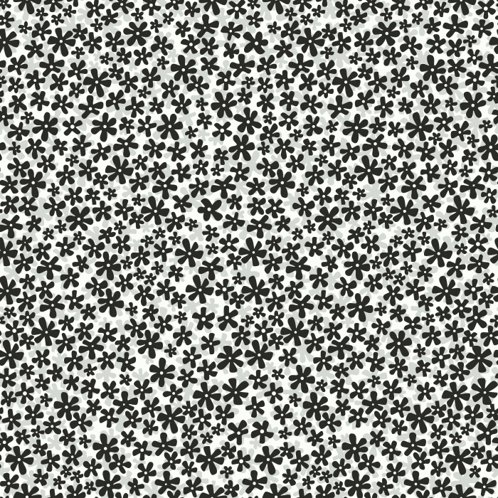 Ditsy Retro Daisy wallpaper features a charming, small-scale daisy floral pattern in soft pink and white, bringing playful vintage vibes to any nursery.