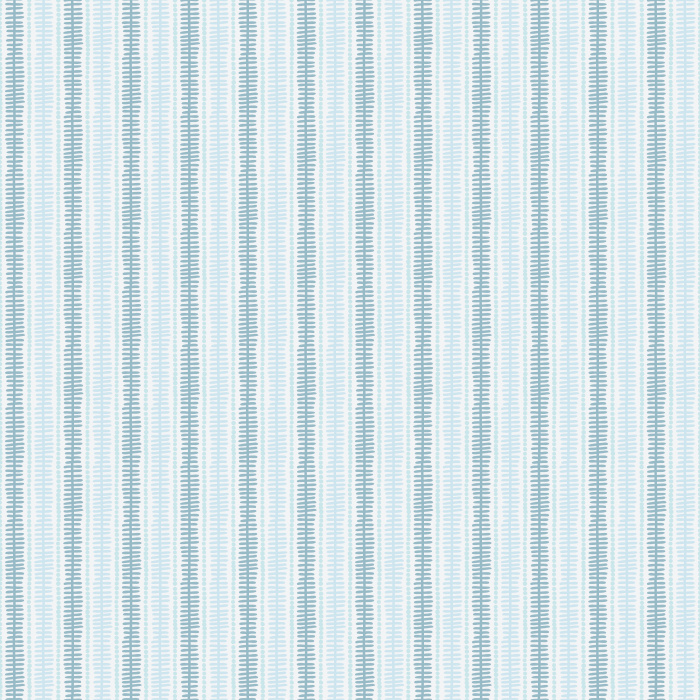 Chloe Stripe wallpaper features elegant, narrow vertical stripes in soft sage green and cream, offering a fresh, timeless look for traditional or modern interiors.