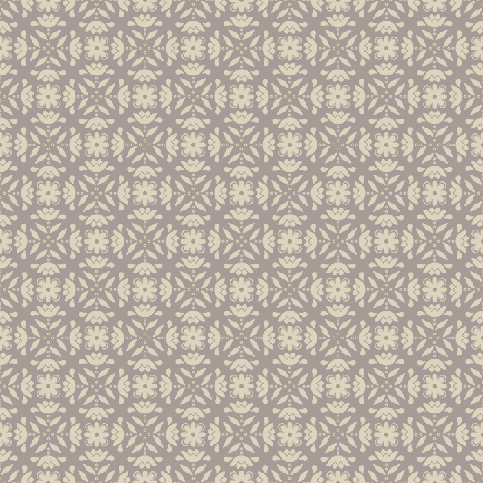 Folk Flower Tiles wallpaper features a charming, hand-drawn tile pattern in warm golden yellow and cream, with delicate floral motifs and cheerful folk-inspired style.