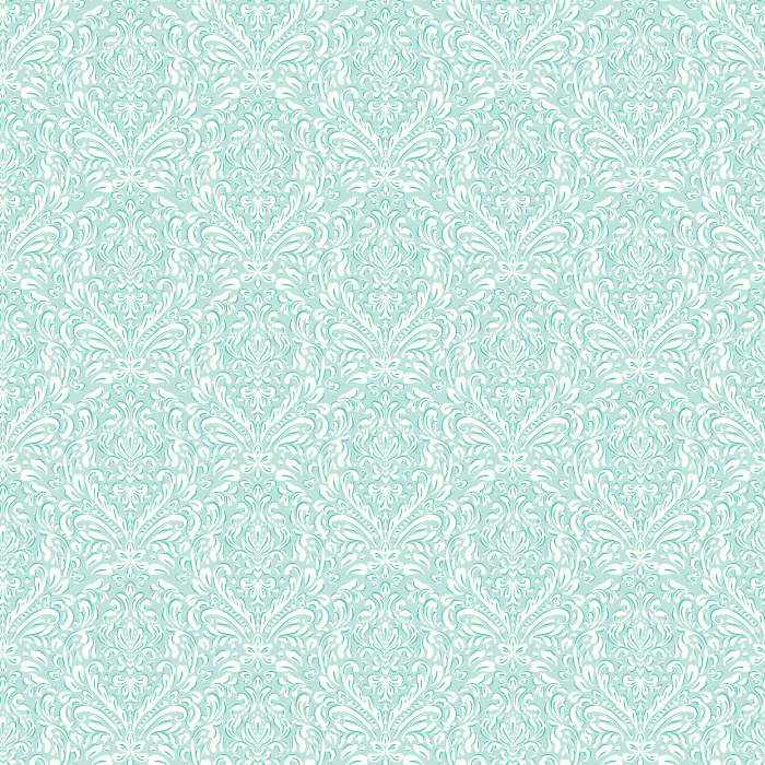 Handmade Damask wallpaper features a timeless, hand-drawn damask motif in soft gray on a warm cream background, offering elegant texture and sophistication.