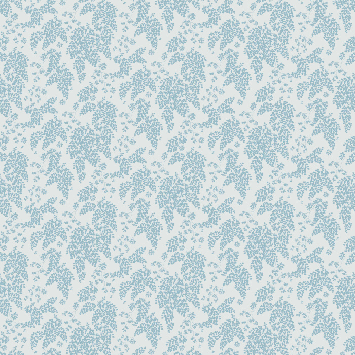 Fern Valley wallpaper features a lush, detailed fern pattern in soft sage green on a deep emerald background for a rich botanical style.