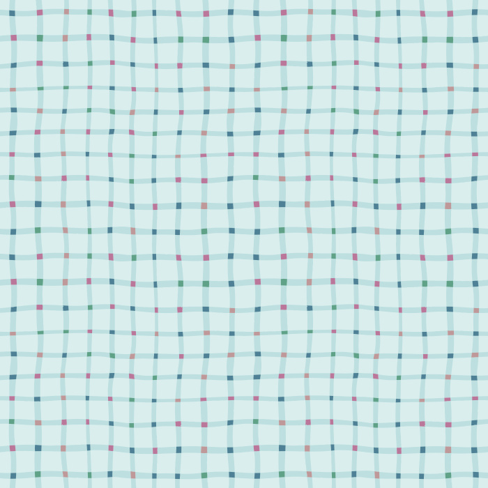 Add a soft, modern twist to a classic pattern with this Wavy Gingham Wallpaper, a playful take on traditional checkered design.