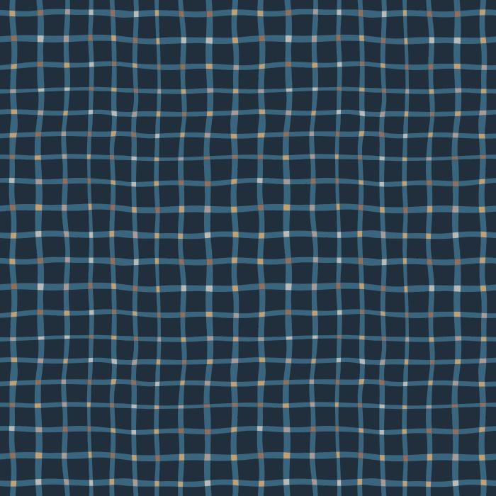Add a soft, modern twist to a classic pattern with this Wavy Gingham Wallpaper, a playful take on traditional checkered design.