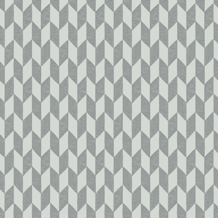 Herringbone Echo wallpaper features a bold geometric herringbone pattern in warm beige and soft cream for a modern yet timeless look.