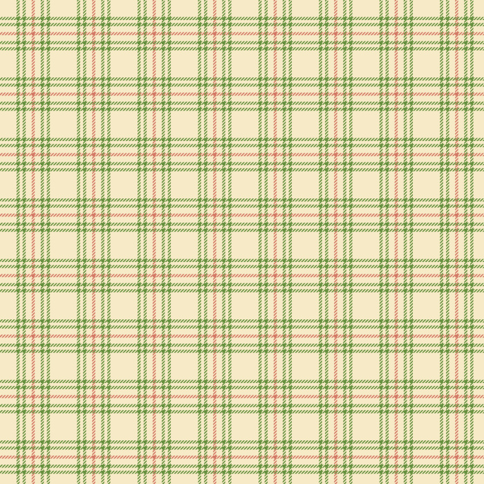 Laurel Plaid wallpaper features a timeless plaid pattern in soft sage green and cream for a cozy yet refined backdrop.