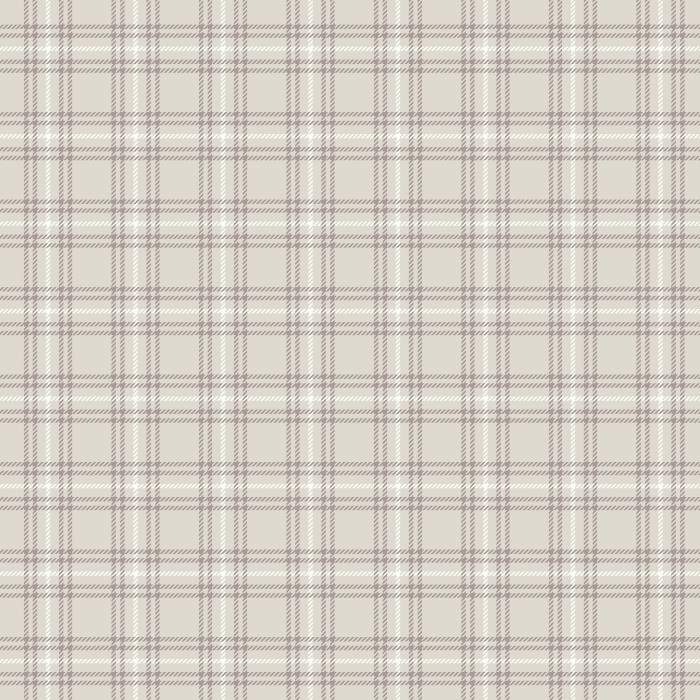 Laurel Plaid wallpaper features a timeless plaid pattern in soft sage green and cream for a cozy yet refined backdrop.