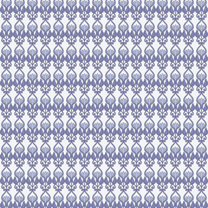 Blush Ornament wallpaper features blush and sage motifs on a deep forest green background for an elegant, timeless look.