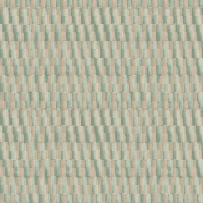 Modern layered geometric wallpaper in soft tones, ideal for adding subtle texture to dining rooms, living areas, or offices.