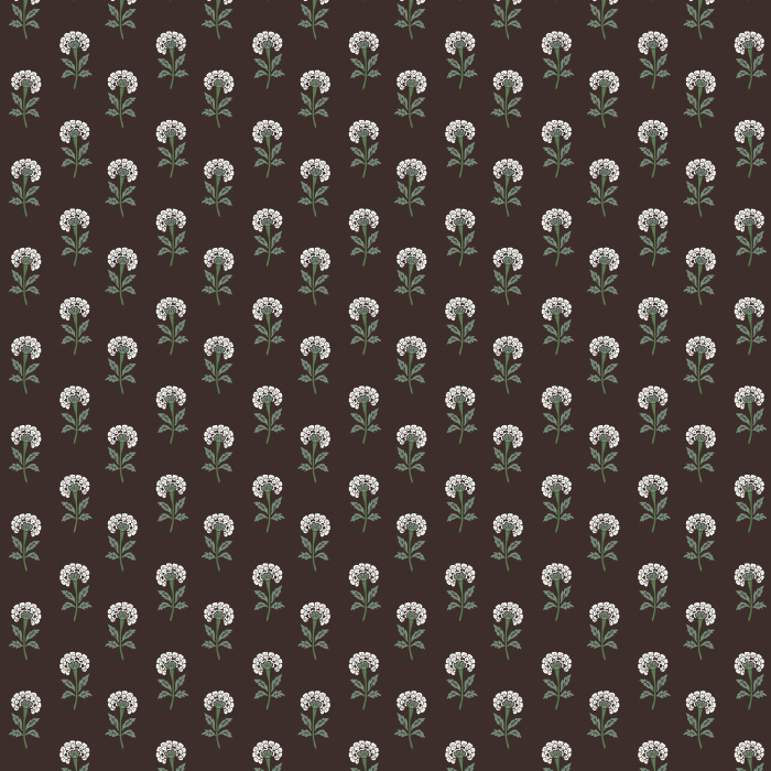 Vintage-inspired floral wallpaper with carved-style pink blooms, ideal for kids’ rooms, nurseries, and cozy cottage spaces.