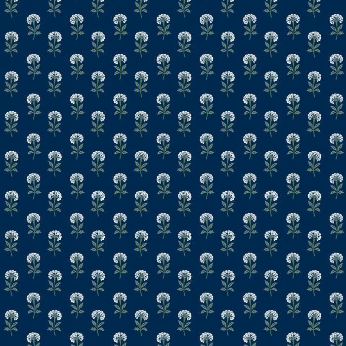 Vintage-inspired floral wallpaper with carved-style pink blooms, ideal for kids’ rooms, nurseries, and cozy cottage spaces.