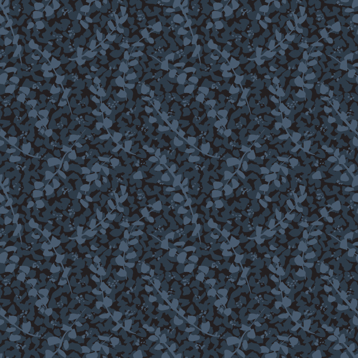 Rust-red leaf wallpaper with a flowing, nature-inspired pattern, ideal for bedrooms, living rooms, and cozy interiors.