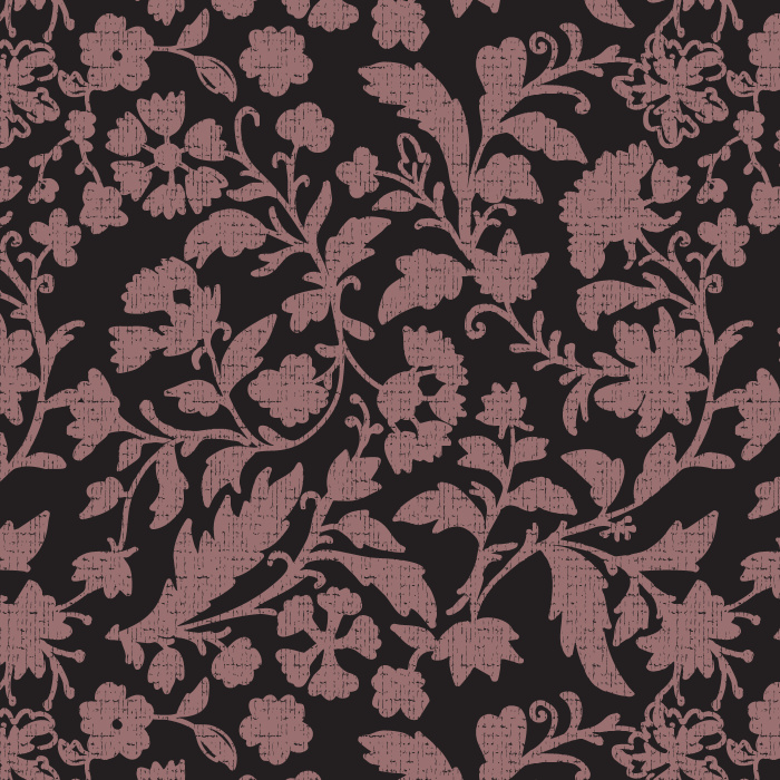 Soft blush floral wallpaper with delicate leaves for a warm, romantic feel in any room.