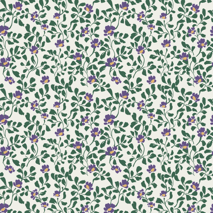 Create a serene and romantic atmosphere with our Feminine Floral wallpaper, featuring soft white and peach blooms on muted sage green.