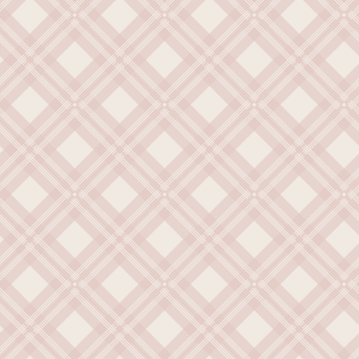 Add a playful yet refined touch to your walls with our Caroline Stripes wallpaper, featuring a blush pink diamond lattice pattern.