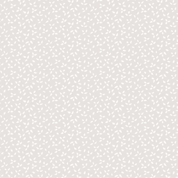 Brighten your space with our Scattered Sesame wallpaper, featuring cream seed-like shapes on a muted blue background.