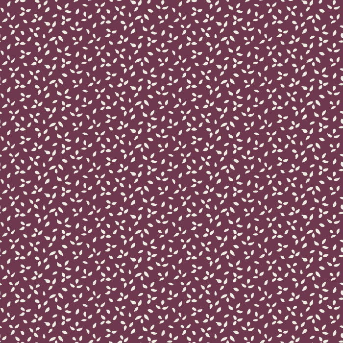 Brighten your space with our Scattered Sesame wallpaper, featuring cream seed-like shapes on a muted blue background.