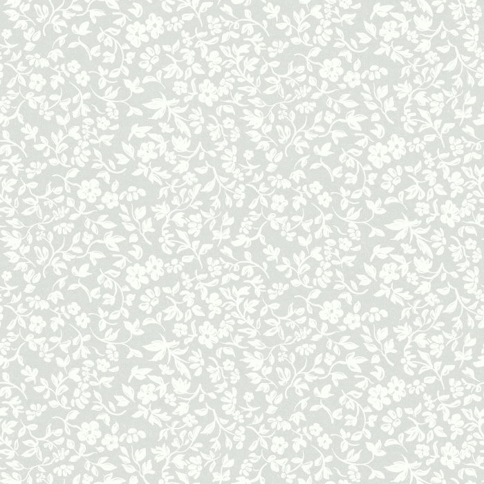 Bring timeless elegance into your home with our Petit Garden wallpaper, featuring a delicate floral vine pattern in cream on taupe.