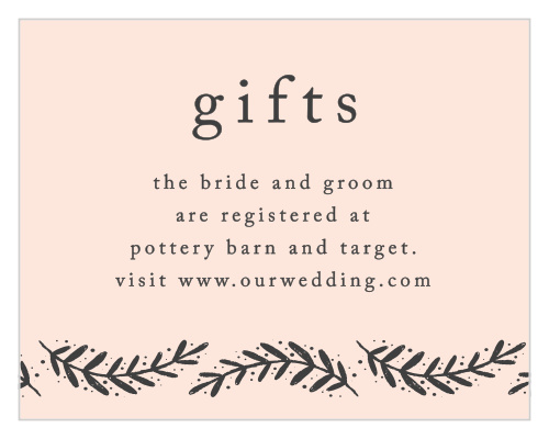 Perfectly Personalized Registry Cards