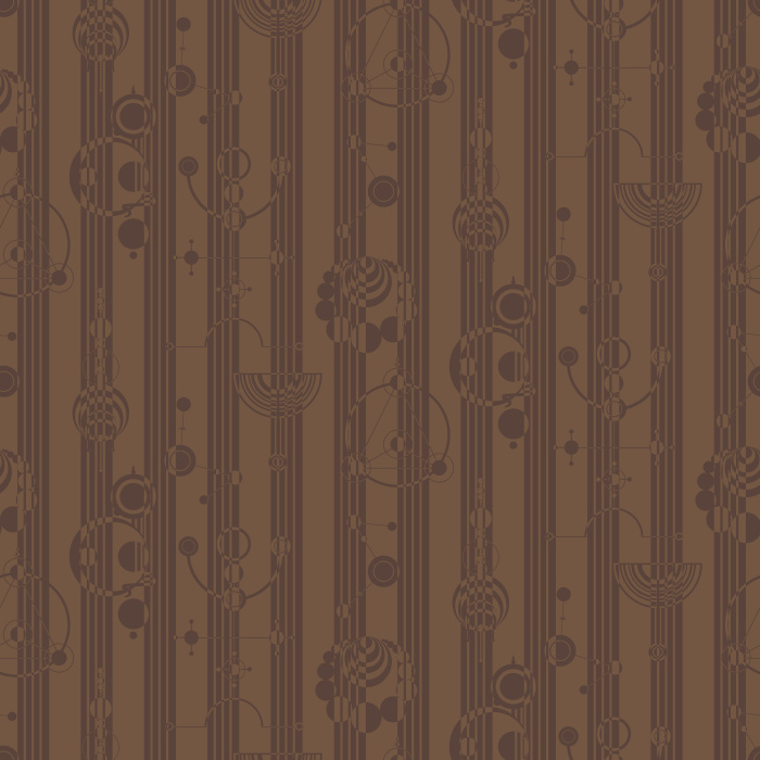 Add subtle intrigue with our Crop Circles wallpaper, a beige and cream geometric stripe design with circular accents.