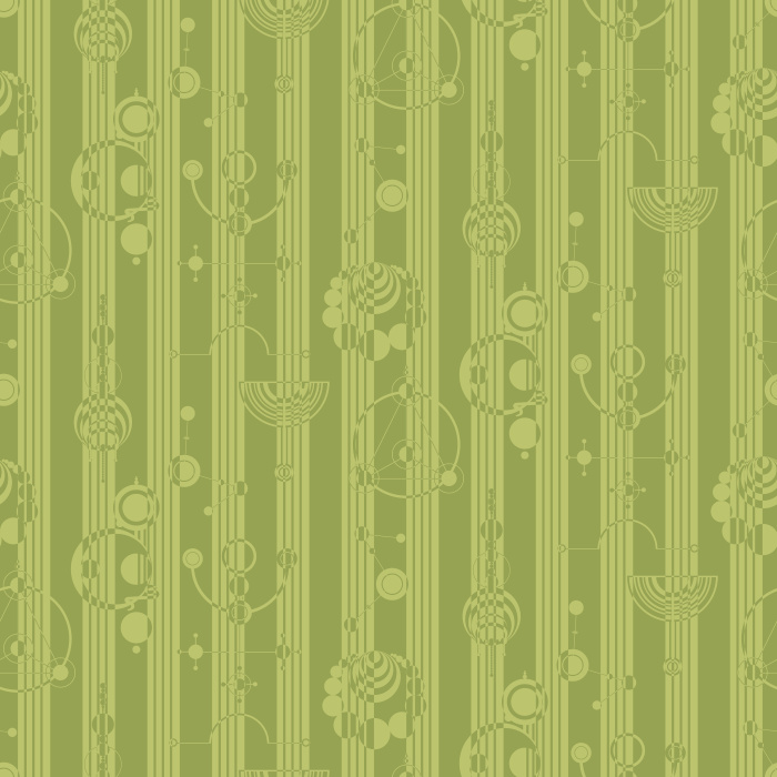 Add subtle intrigue with our Crop Circles wallpaper, a beige and cream geometric stripe design with circular accents.