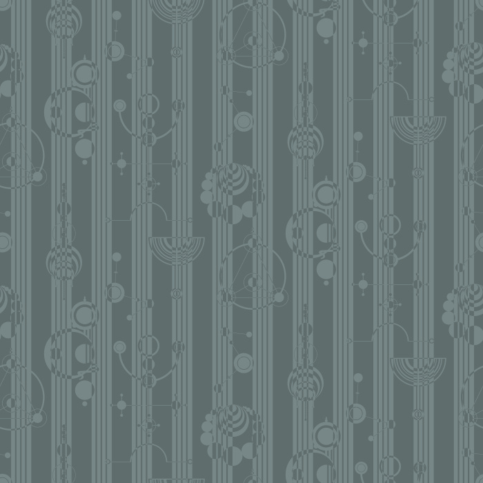 Add subtle intrigue with our Crop Circles wallpaper, a beige and cream geometric stripe design with circular accents.