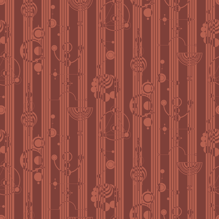 Add subtle intrigue with our Crop Circles wallpaper, a beige and cream geometric stripe design with circular accents.