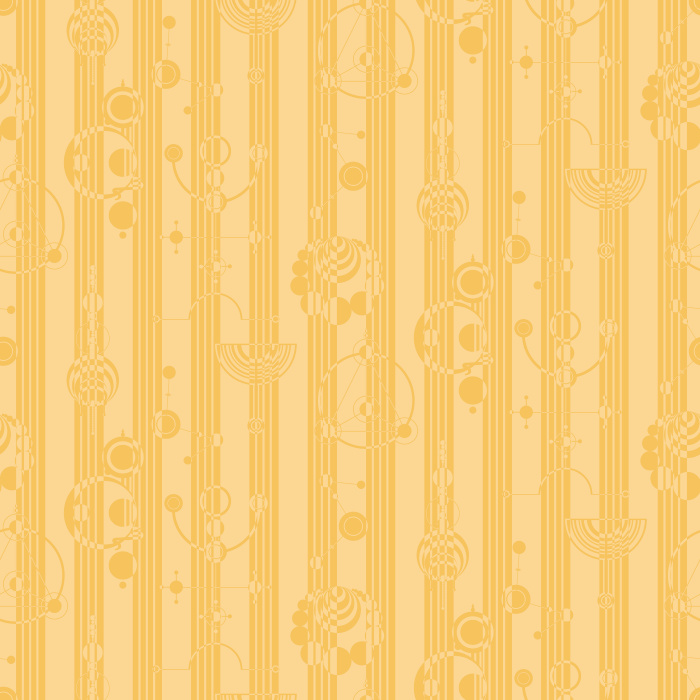 Add subtle intrigue with our Crop Circles wallpaper, a beige and cream geometric stripe design with circular accents.