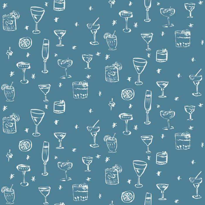 Bring a playful yet sophisticated touch to your walls with our Casual Clinks wallpaper.