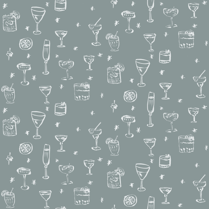 Bring a playful yet sophisticated touch to your walls with our Casual Clinks wallpaper.