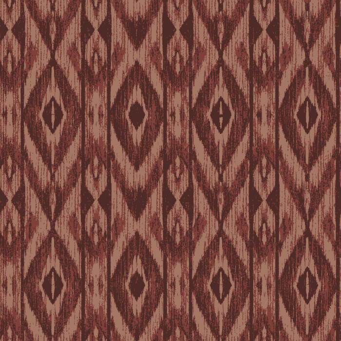 Bring global-inspired charm to your walls with this Ikat fabric Wallpaper.